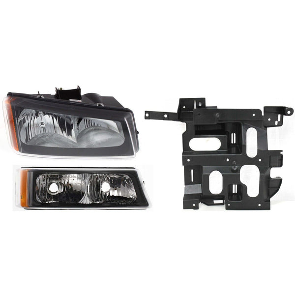 Headlight Driving Head light Headlamp Passenger Right Side for Chevy Avalanche